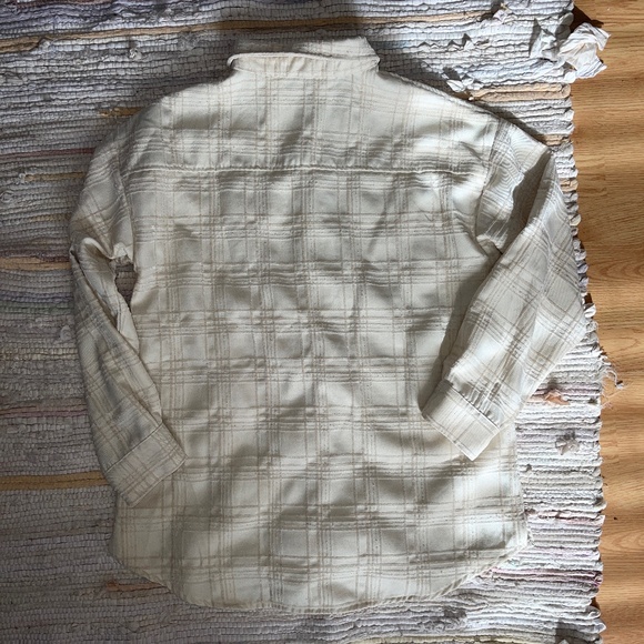 Baltic Born Women’s Off White Joanna Plaid Shacket / Button Up Top / Shirt - Picture 10 of 10